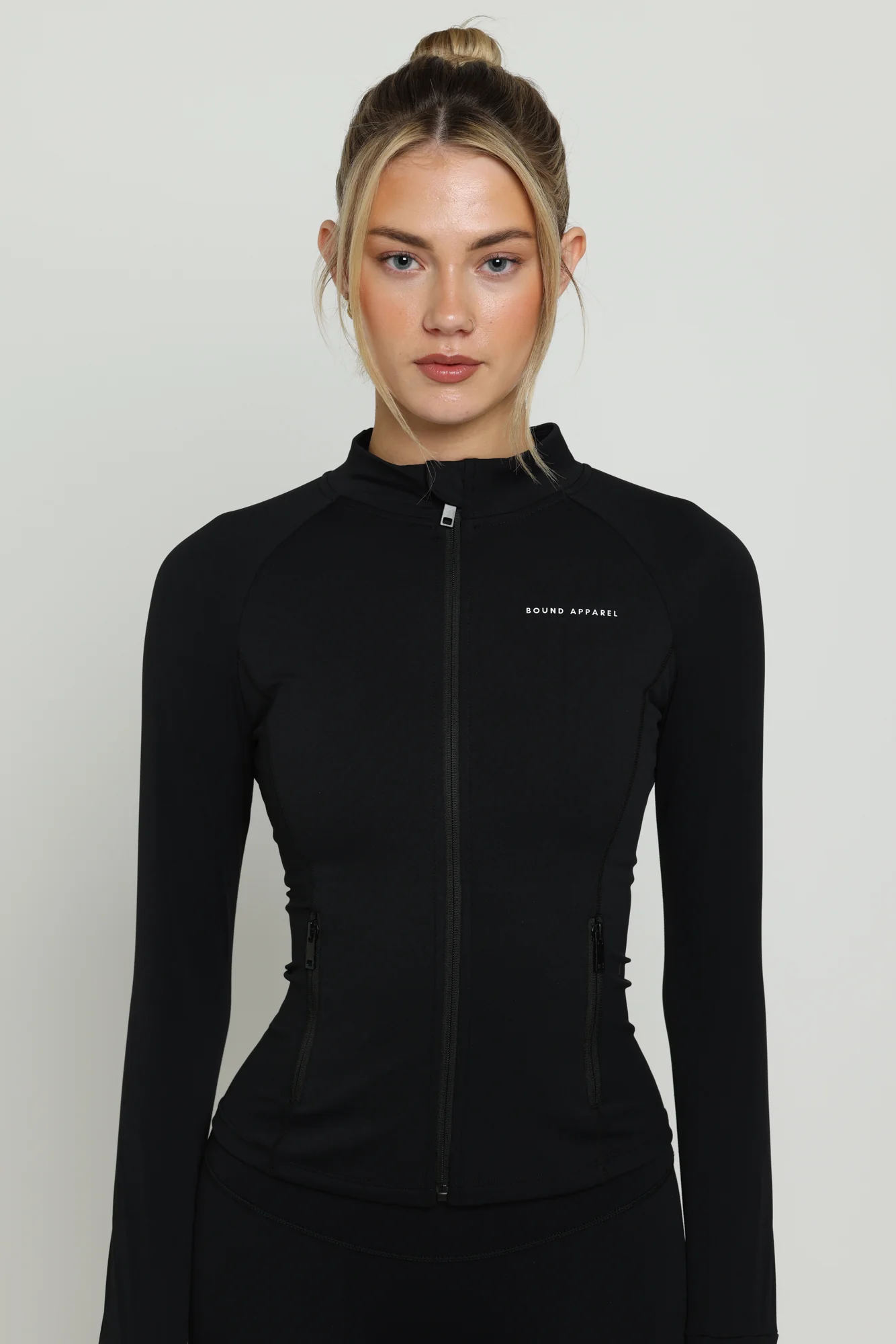Black Boundless Longline Cinch Jacket - Image 4