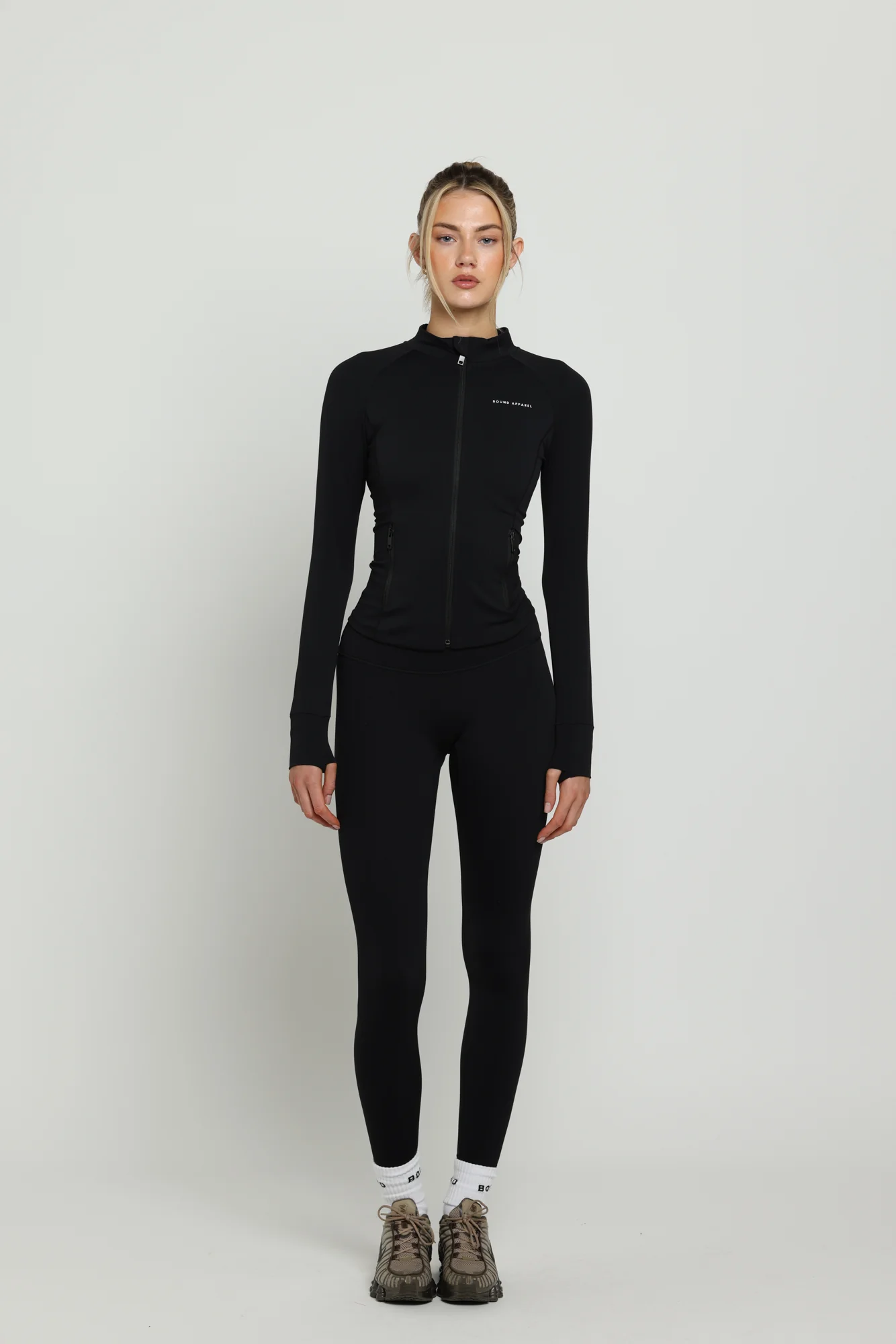 Black Boundless Longline Cinch Jacket - Image 7
