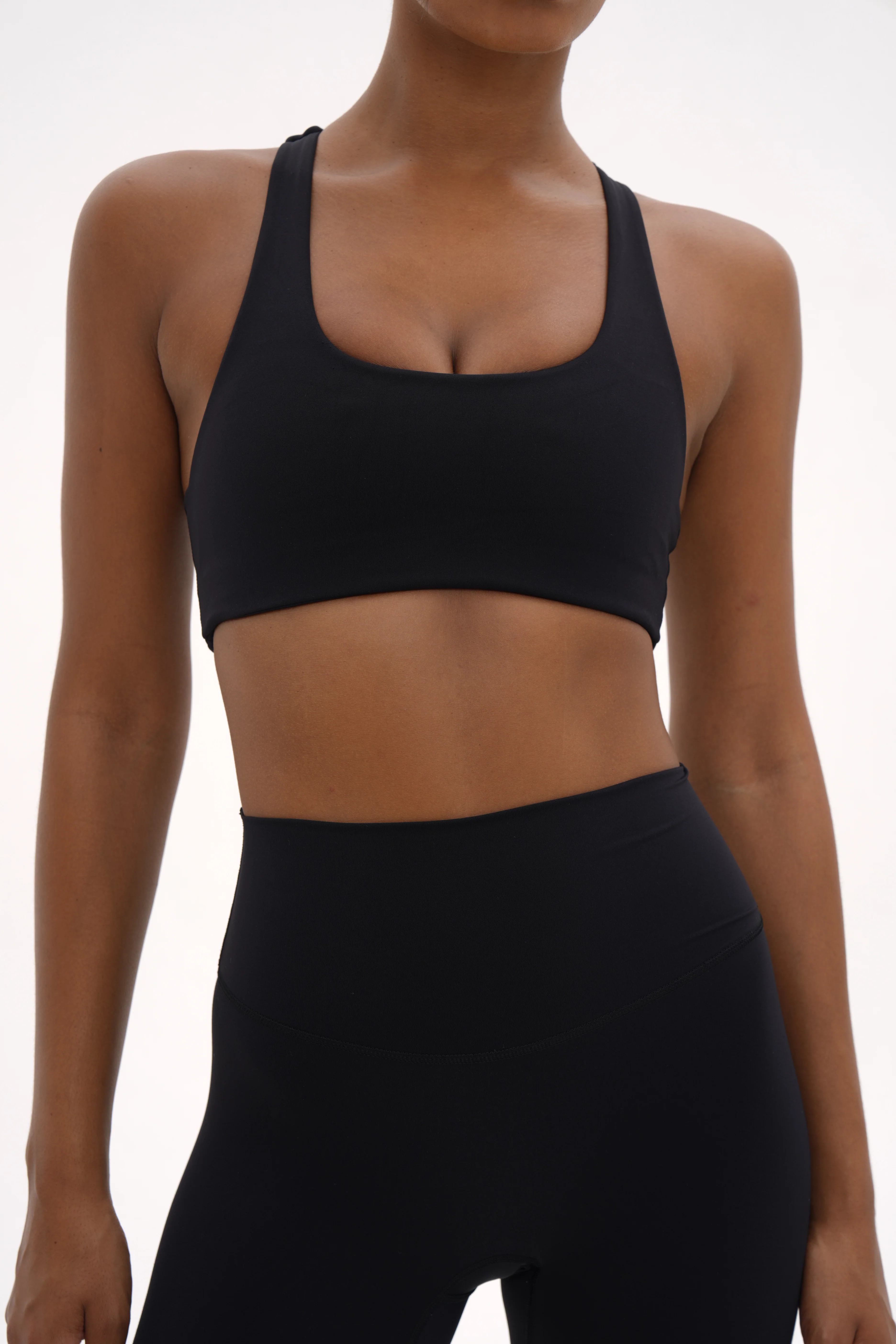 Black Drop Back Boundless Bralette - Image 3