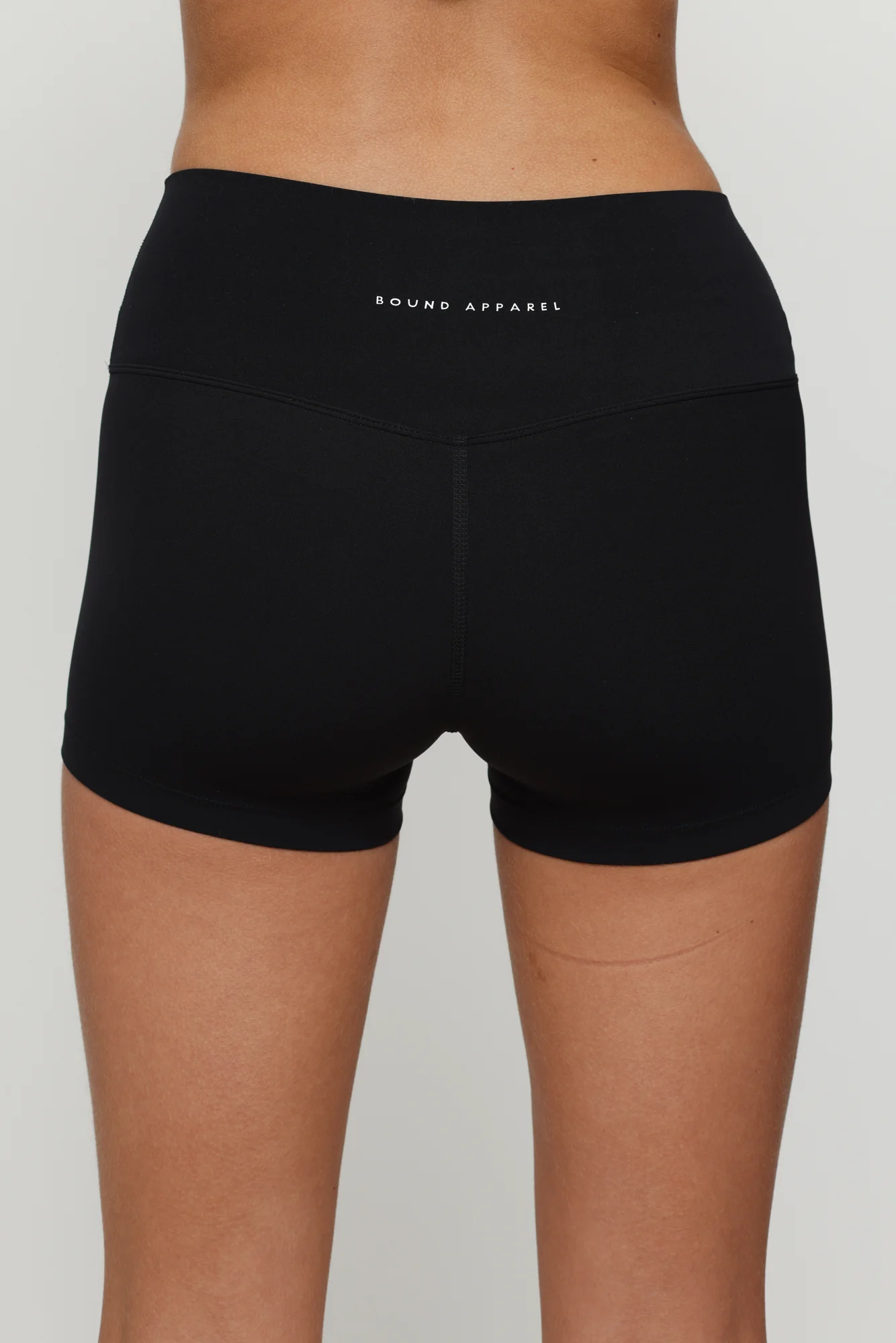 Black Mini Boundless Shorts - Image 4