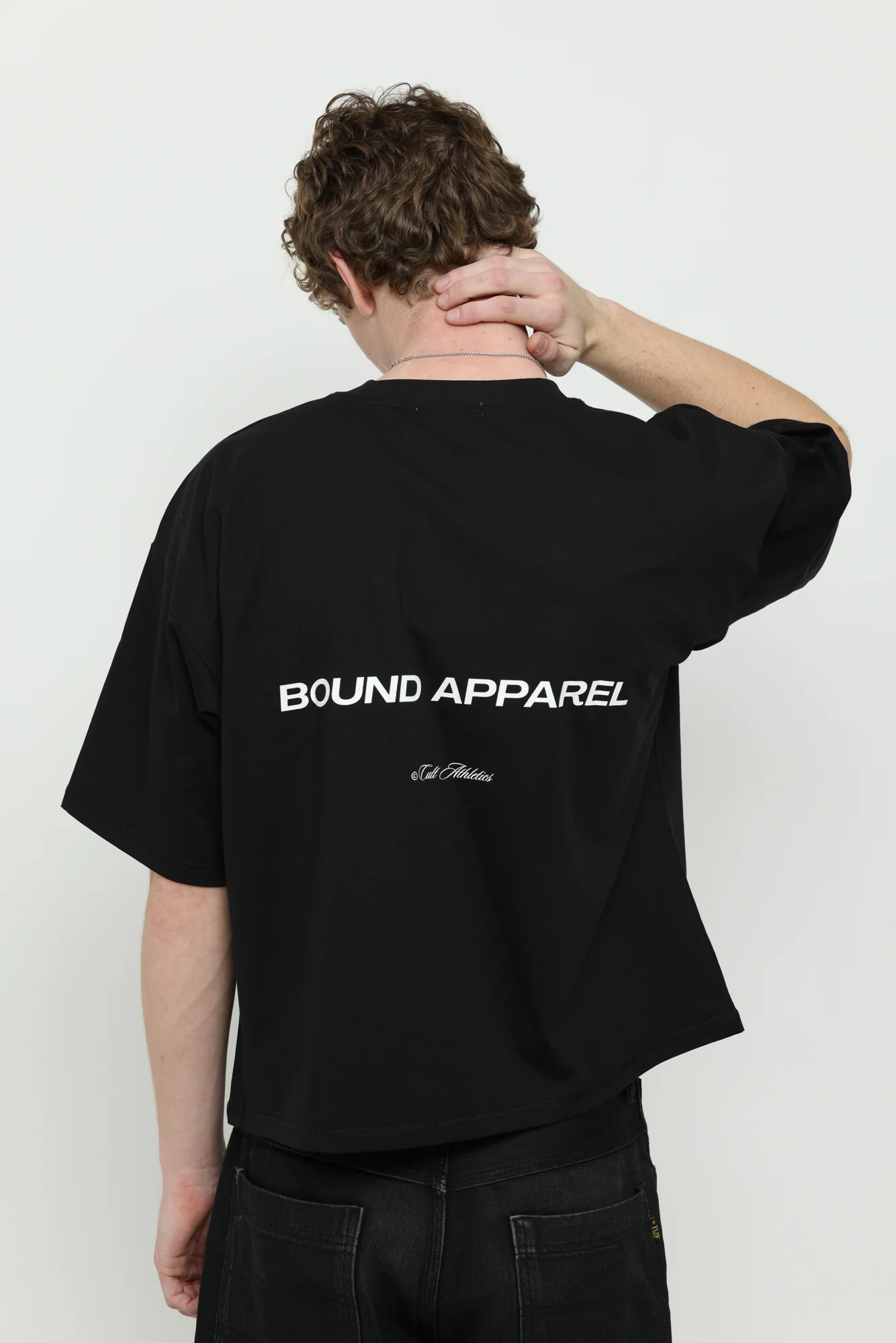 Black & White Boxy Tee - Image 5