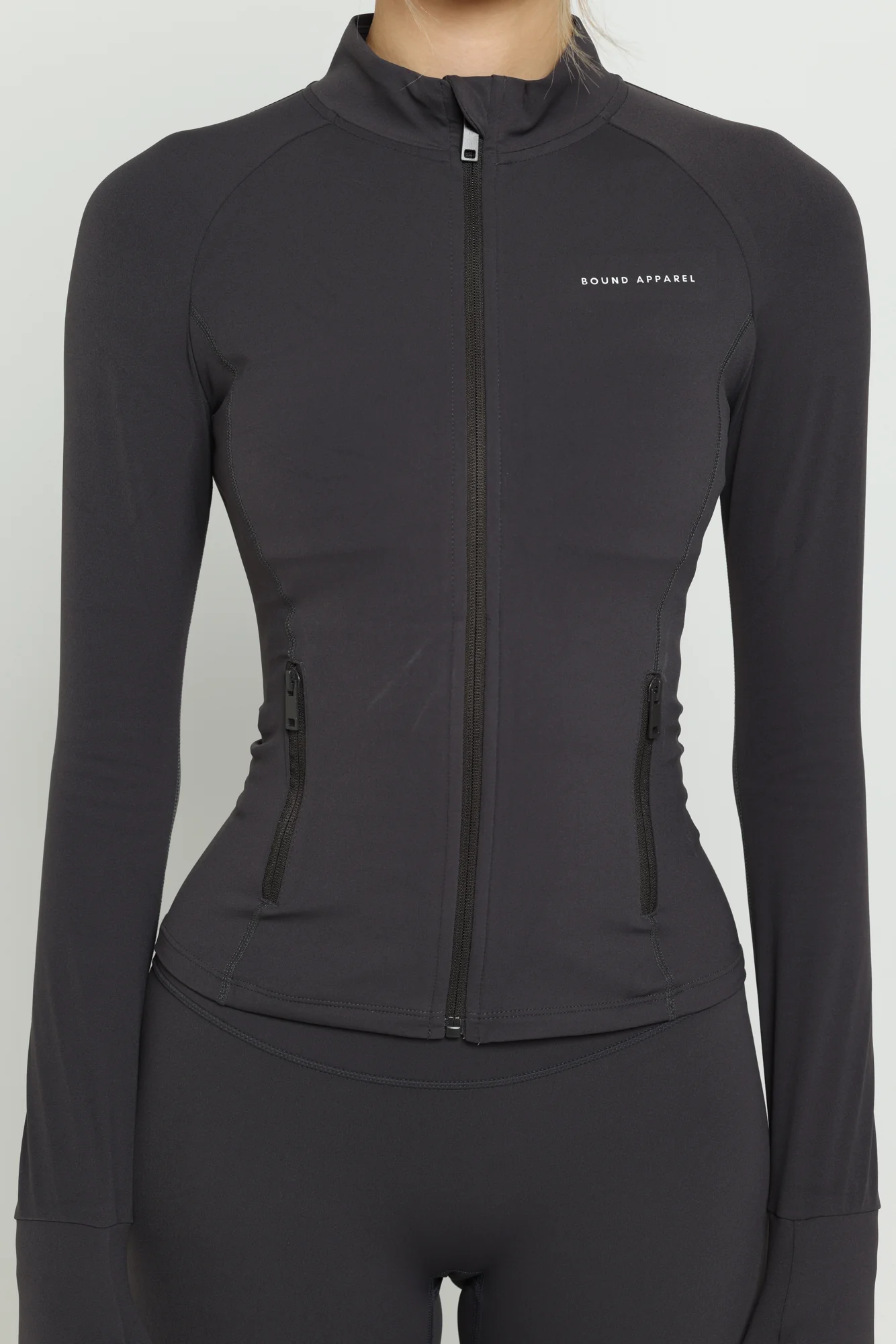 Charcoal Boundless Longline Cinch Jacket - Image 3