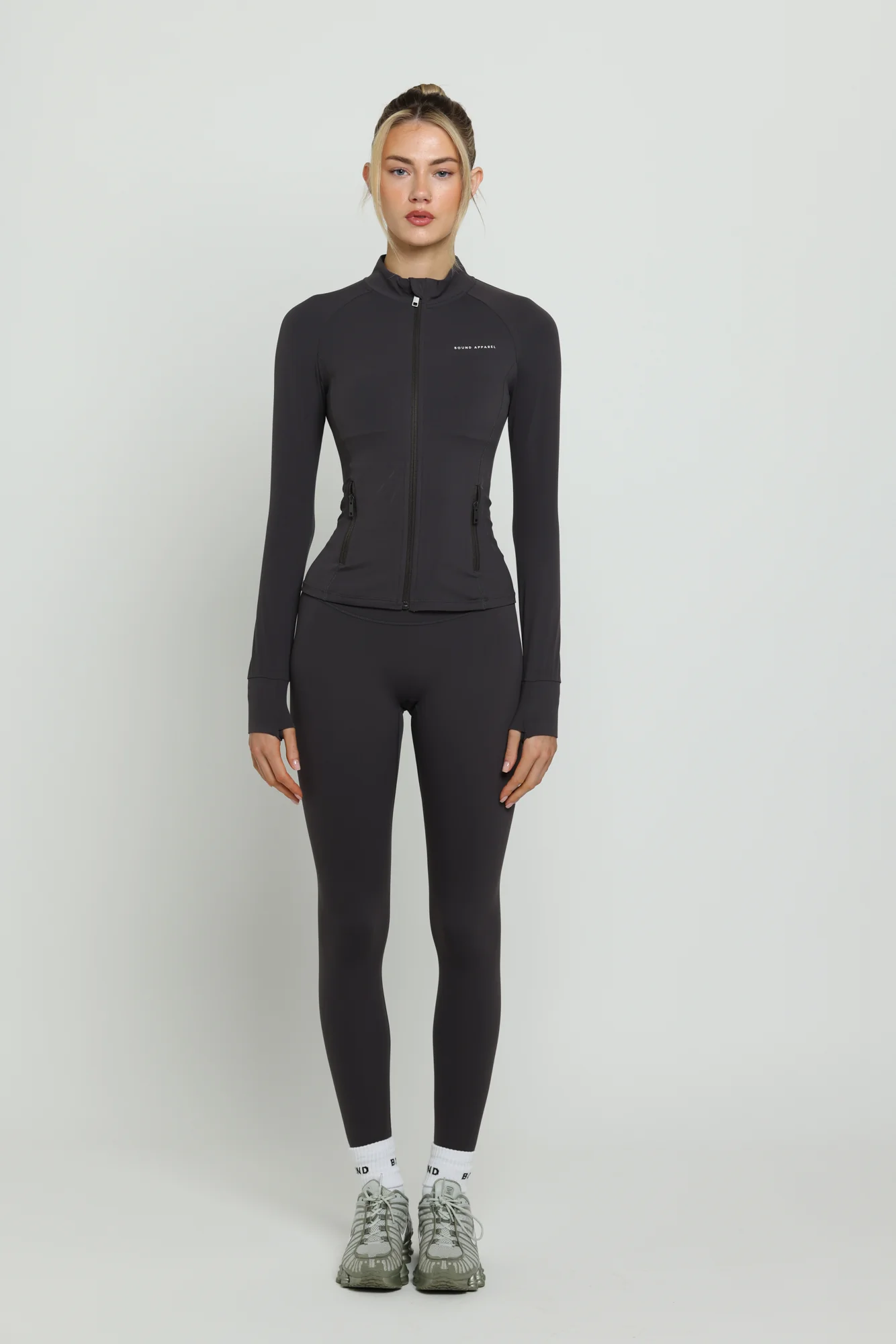 Charcoal Boundless Longline Cinch Jacket - Image 4