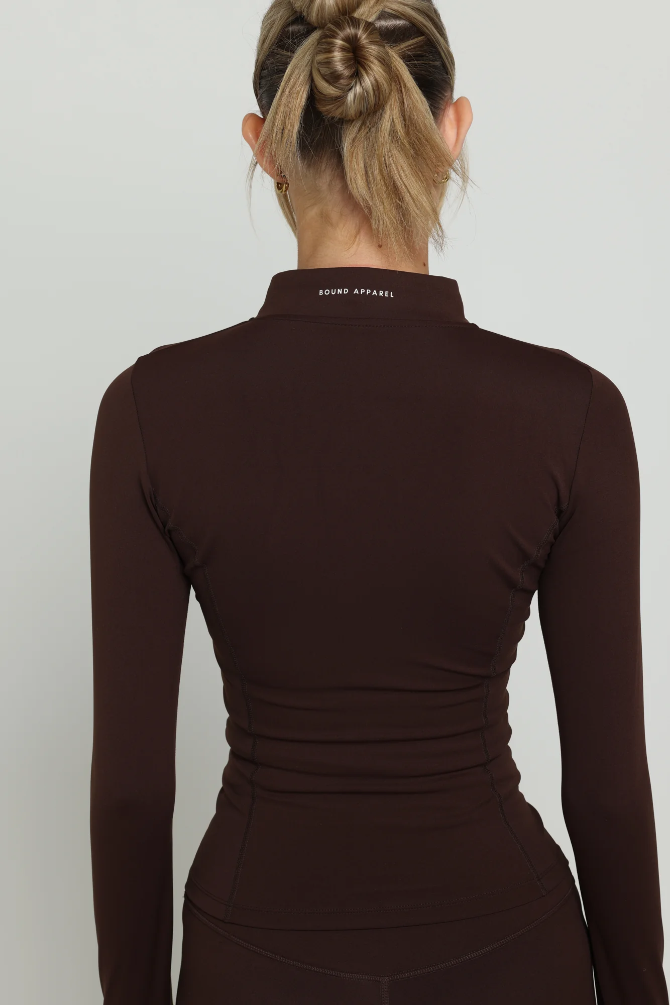 Chocolate Boundless Longline Cinch Jacket - Image 3
