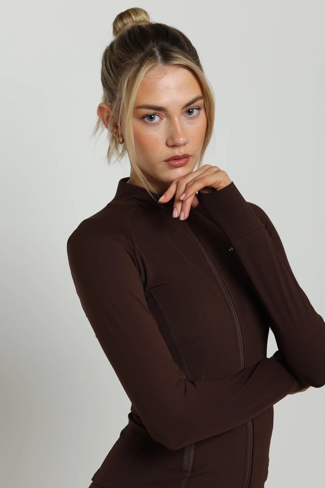 Chocolate Boundless Longline Cinch Jacket - Image 4