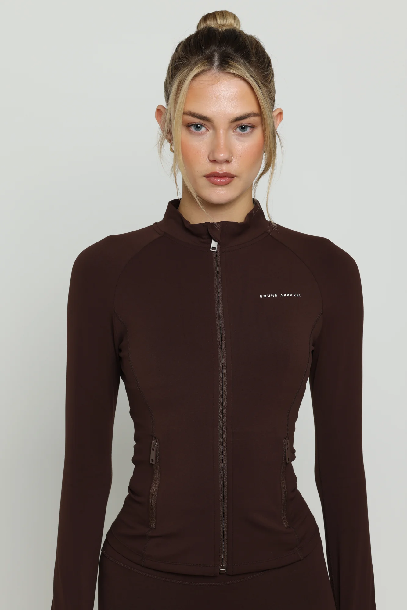 Chocolate Boundless Longline Cinch Jacket - Image 5