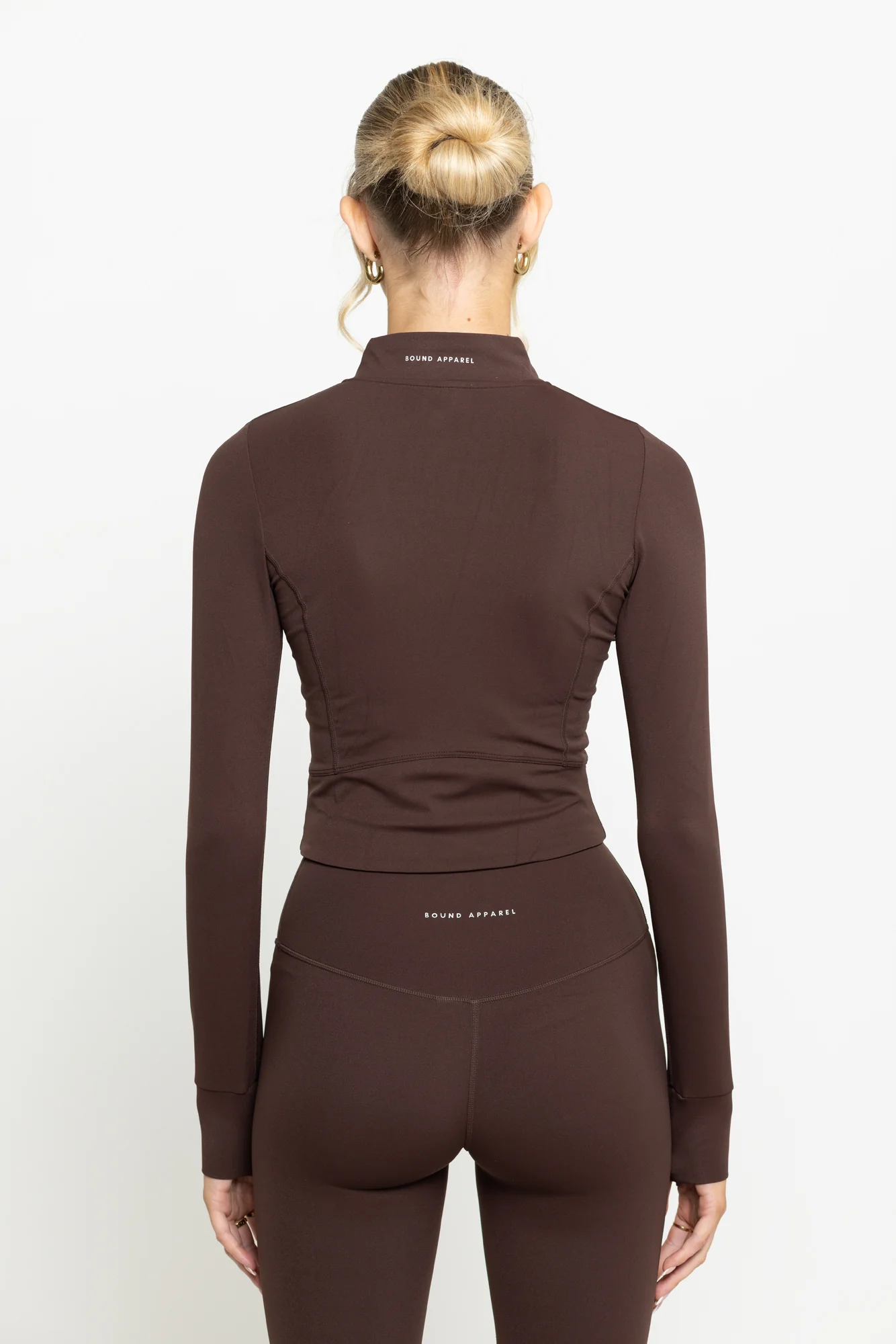 Chocolate Boundless Zip Top - Image 3