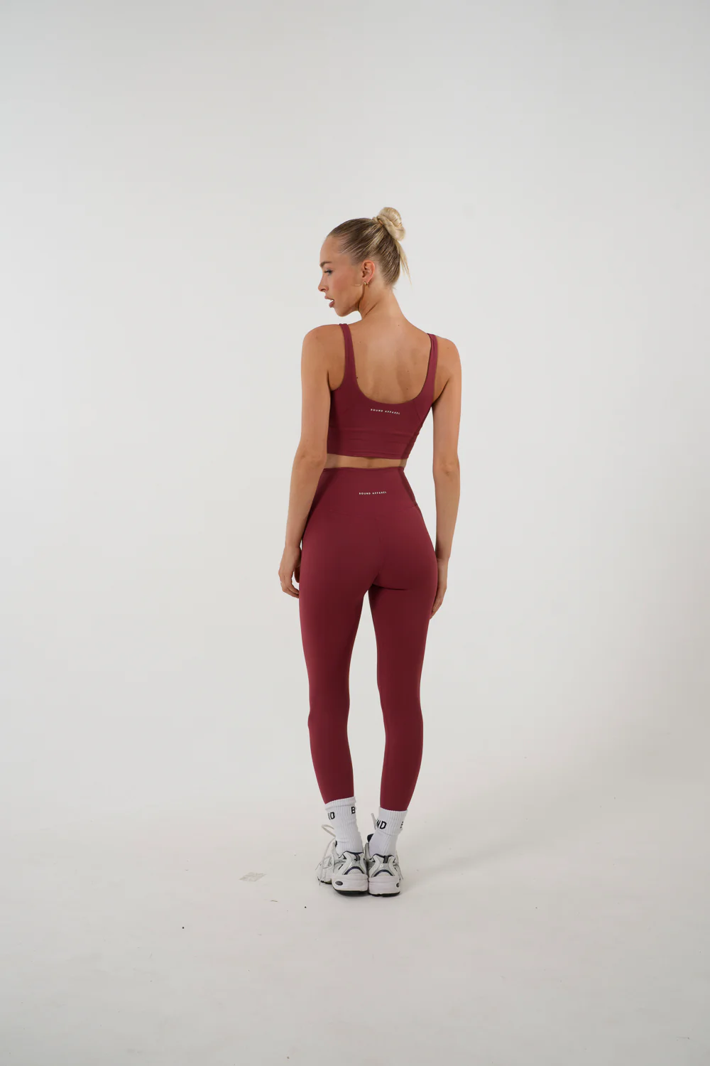 Maroon Boundless Sculpt Tank - Image 4