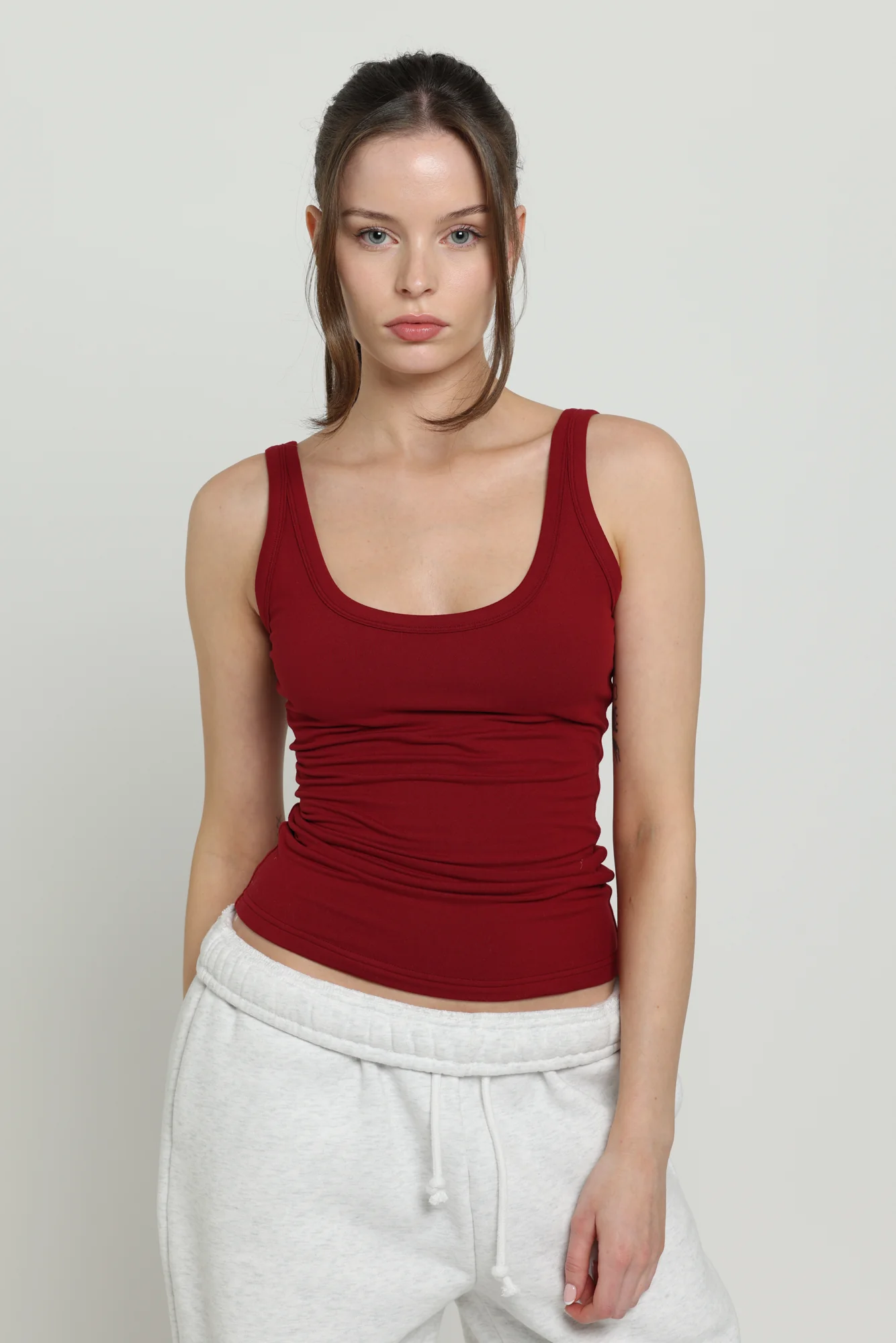 Maroon Core Tua Tank - Image 4