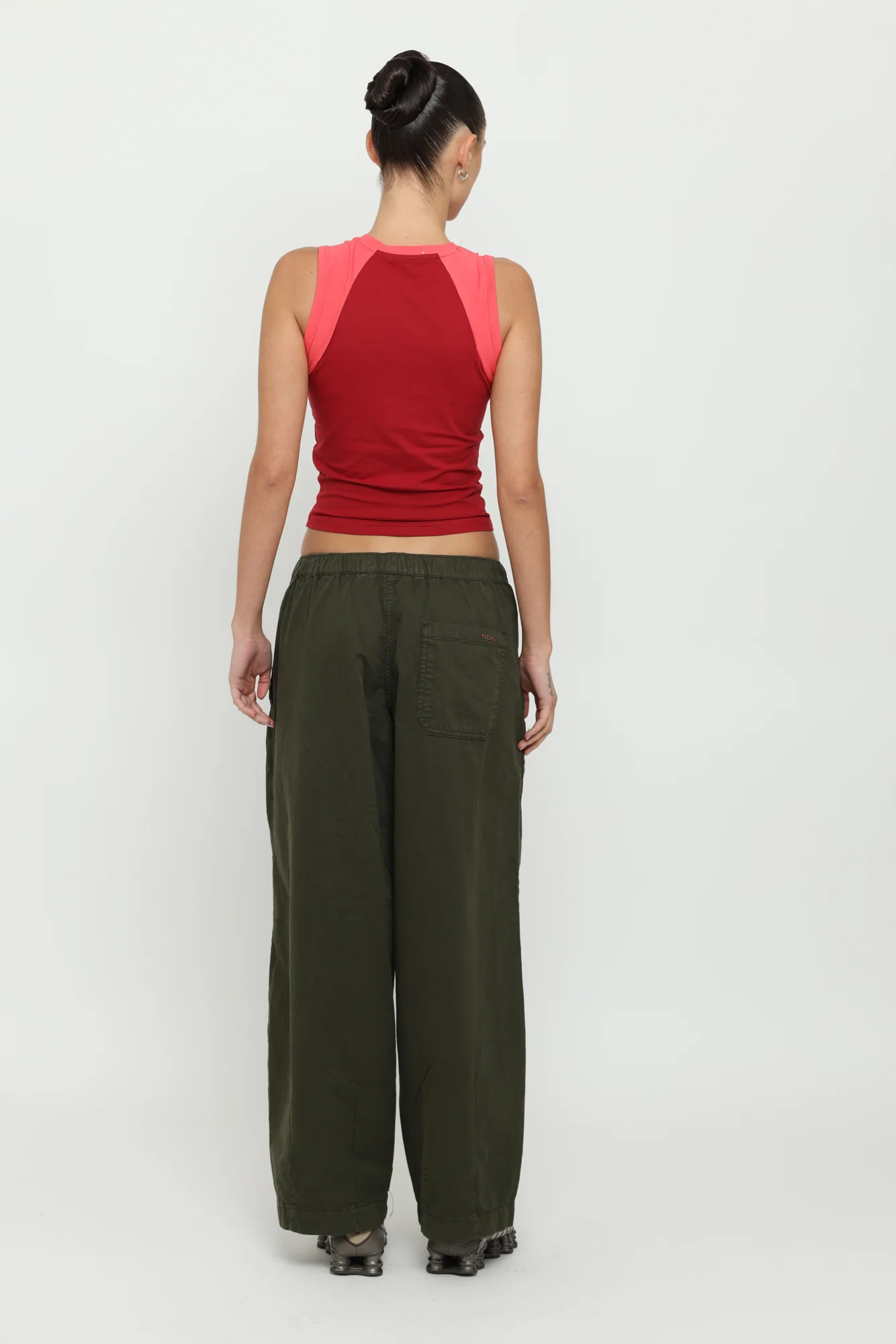 Maroon & Pink Micro Tank - Image 4